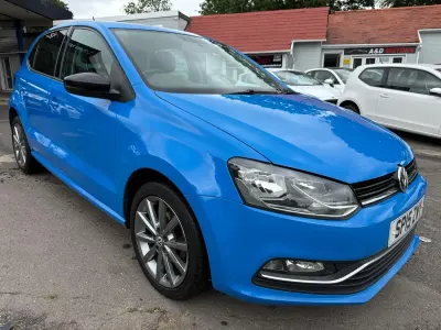 Used VW Polo Design 2015 Blue Hatchback