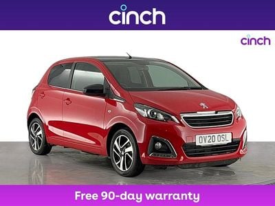 Red Used 2020 Peugeot 108 Allure Hatchback | £8,199 (Fair price)