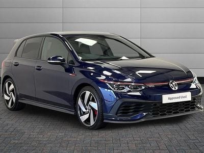 Used VW Golf VII GTI Clubsport 300 HP (220 kW) 2021 Blue Hatchback