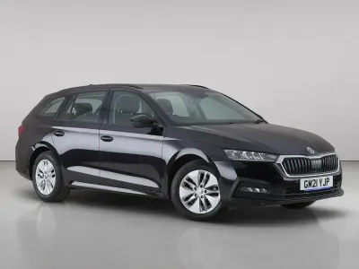 Used Skoda Octavia SE Technology 110 HP (80 kW) 2021 Black Estate