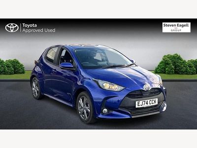Used Toyota Yaris Hybrid 2024 Blue Hatchback