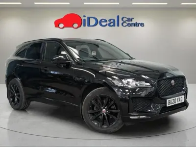Używany Jaguar F-Pace Chequered Flag 180 KM (132 kW) 2020 Czarny SUV