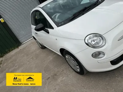 Używany Fiat 500 Pop 69 KM (50 kW) 2015 Biały Hatchback