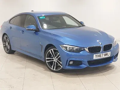 Used BMW 420 M Sport 190 HP (139 kW) 2017 Blue Hatchback