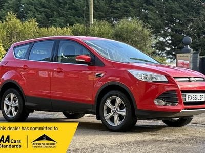 Used Ford Kuga Zetec 2016 Red SUV