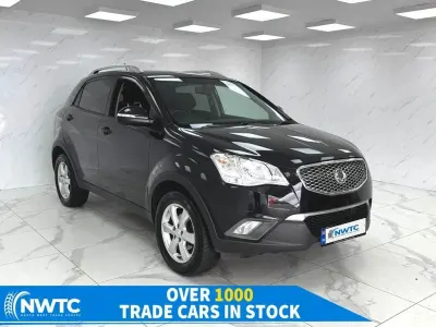 Used SsangYong Korando 175 HP (128 kW) 2013 Black SUV