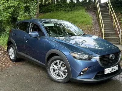 Used Mazda CX-3 121 HP (88 kW) 2019 Blue SUV