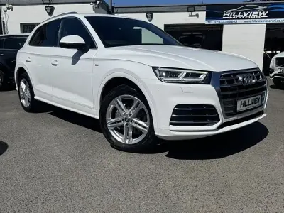 Used Audi Q5 S-Line 190 HP (139 kW) 2019 White SUV