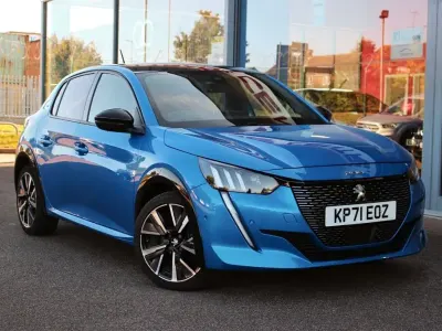 Used Peugeot 208 GTi 100 HP (73 kW) 2021 Blue Hatchback