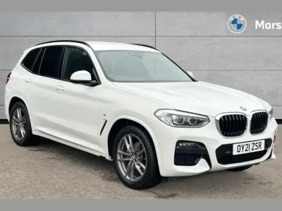 Begagnad BMW X3 M Sport 292 HK (214 kW) 2021 Vit SUV