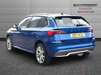 Begagnad Skoda Kamiq SE L Executive 108 HK (79 kW) 2023 Blå SUV