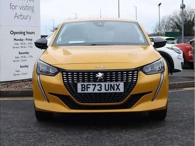 Used Peugeot 208 Active+ 101 HP (74 kW) 2023 Yellow Hatchback