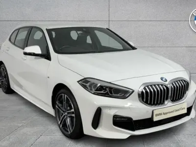Used BMW 118 M Sport 134 HP (98 kW) 2023 White Hatchback