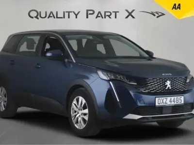 Used Peugeot 5008 Active Premium 130 HP (95 kW) 2021 Blue SUV