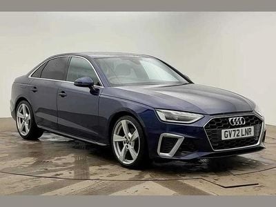 Used Audi A4 S-Line 147 HP (108 kW) 2023 Blue Sedan
