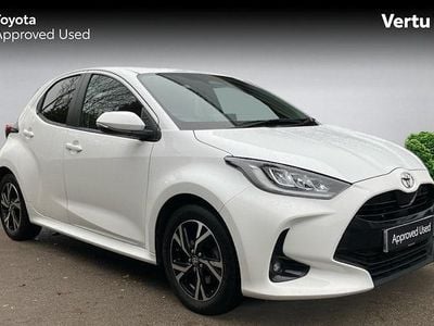 White Used 2024 Toyota Yaris Hybrid Design Hatchback | £18,499 (Good price)