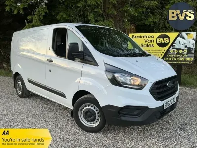 Begagnad Ford Transit Custom S 105 HK (77 kW) 2022 Vit Van