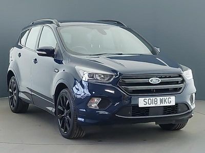 Used Ford Kuga ST-Line 120 HP (88 kW) 2018 Blue SUV
