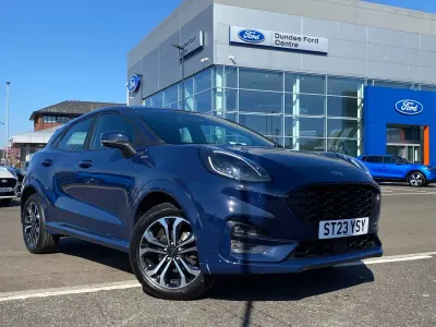 Używany Ford Puma ST-Line 125 KM (91 kW) 2023 Niebieski SUV