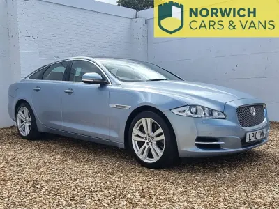 Used Jaguar XJ Premium Luxury 275 HP (202 kW) 2010 Blue Sedan