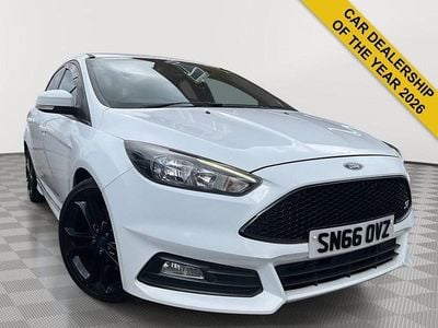 Used Ford Focus ST 250 HP (183 kW) 2016 White Hatchback