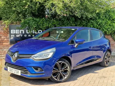 Used Renault Clio IV Dynamique 120 HP (88 kW) 2017 Blue Hatchback