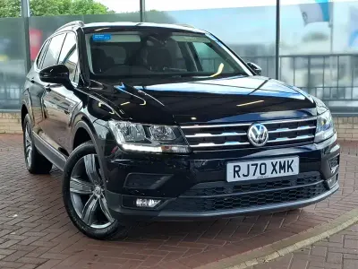Used VW Tiguan Allspace Match 150 HP (110 kW) 2021 Black SUV