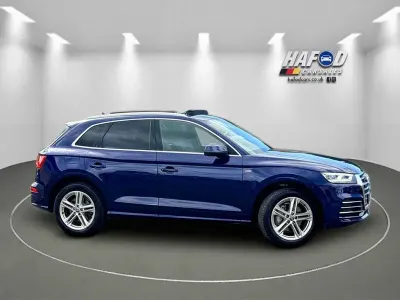Used Audi Q5 S-Line 190 HP (139 kW) 2017 Blue SUV