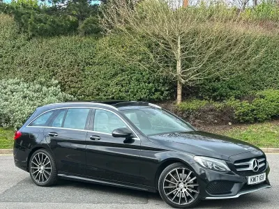 Used Mercedes C250 AMG Line Premium 2017 Black Estate