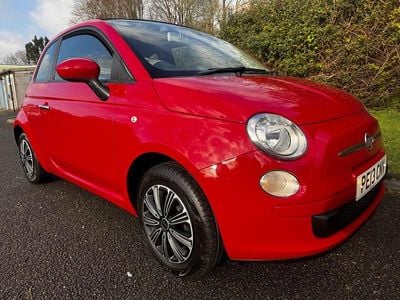 Used Fiat 500 69 HP (50 kW) 2013 Red Cabriolet