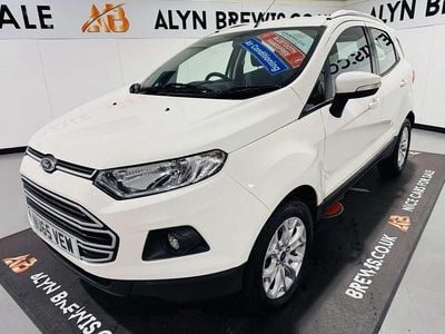 Used Ford Ecosport Zetec 125 HP (91 kW) 2015 White SUV