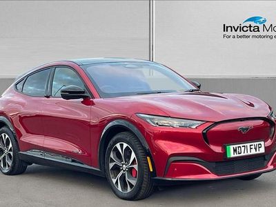 Red Used 2022 Ford Mustang Extended Range Hatchback | £24,500 (Good price)