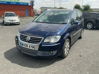 Used VW Touran Sportline 2008 Blue MPV