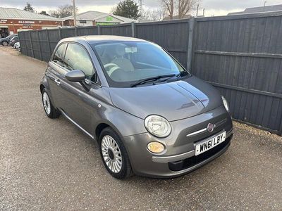 Grey Used 2011 Fiat 500 Lounge Hatchback | £3,495 (Fair price)