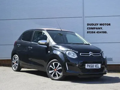Used Citroën C1 Flair 72 HP (52 kW) 2018 Black Hatchback