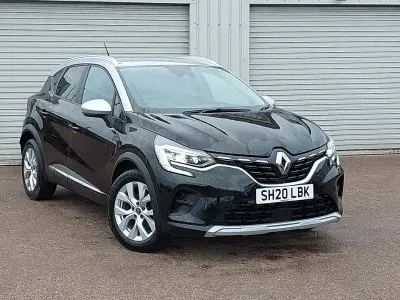 Usado Renault Captur Iconic 100 HP (73 kW) 2020 Preto SUV
