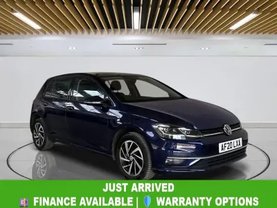 Used VW Golf VII Edition 150 HP (110 kW) 2020 Blue Hatchback