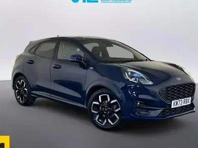 Gebraucht Ford Puma ST-Line X 125 PS (91 kW) 2023 Blau SUV
