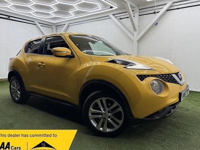 Used Nissan Juke N-Connecta 110 HP (80 kW) 2016 Yellow SUV