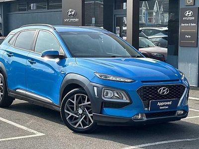 Used Hyundai Kona Premium 141 HP (103 kW) 2020 Blue SUV