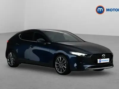 Used Mazda 3 Exclusive-Line 140 HP (102 kW) 2025 Blue Hatchback