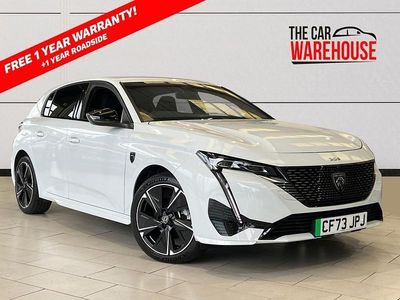 White Used 2024 Peugeot e-308 GT Hatchback | £22,350 (Expensive)