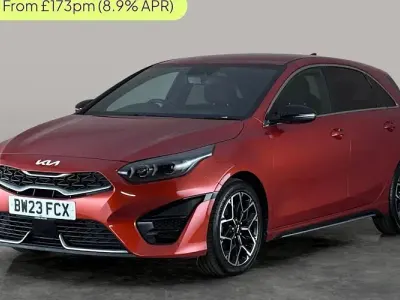 Used Kia Ceed GT-Line 160 HP (117 kW) 2023 Orange Hatchback