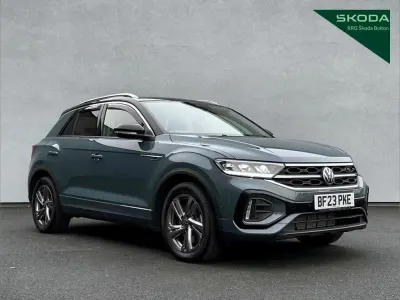 Used VW T-Roc R-line 150 HP (110 kW) 2023 Blue SUV