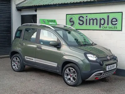 Used Fiat Panda Cross Cross 90 HP (66 kW) 2018 Green Hatchback