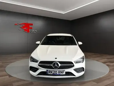 Used Mercedes CLA200 AMG line 2020 White Coupe