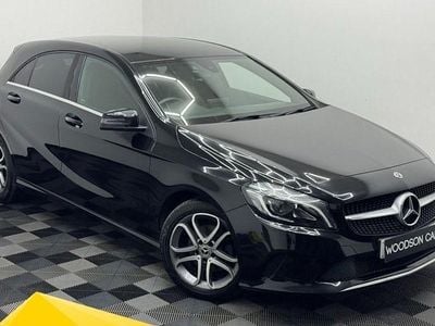 Used Mercedes A180 Sport Edition 122 HP (89 kW) 2018 Black Hatchback