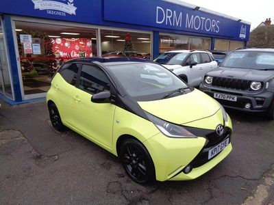 Yellow Used 2017 Toyota Aygo X-cite Hatchback | £6,995 (Fair price)