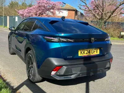 Used Peugeot 408 GTi 130 HP (95 kW) 2024 Blue SUV