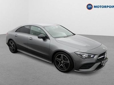 Used Mercedes CLA200 AMG Line Premium 163 HP (119 kW) 2022 Grey Coupe